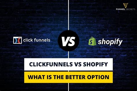 Shopify vs clickfunnels. Things To Know About Shopify vs clickfunnels. 
